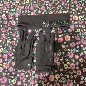 Lululemon handband and gloves pack